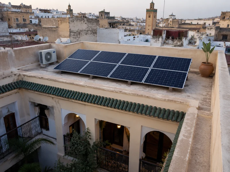 Riad traditionnel, Fès